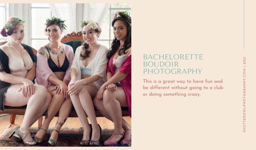 boudoir photography bachelorette party