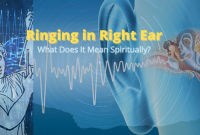 what does ringing in your right ear mean spiritually