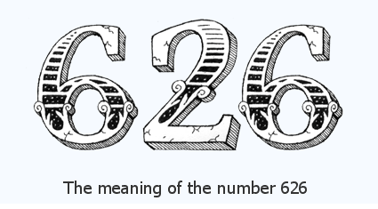 what is the meaning of 626 in love?